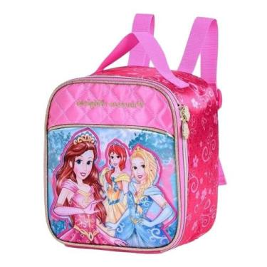 Imagem de Lancheira Térmica Escolar Infantil Princesas Mágicas Clio
