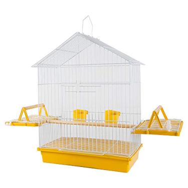 Imagem de Gaiola Calopsita Teto Arame Vm 52x44x25