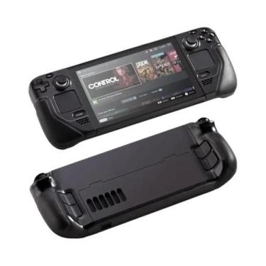 Imagem de Capa Protetora De Couro Macio Para Steam Deck Com Suporte Antiderrapan