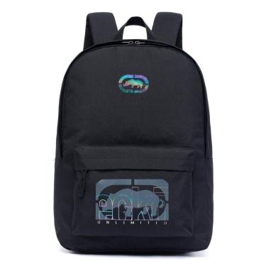 Imagem de Mochila Casual Ecko Grande Escolar Faculdade Trabalho Resistente 18 Litros-Unissex