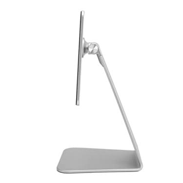 Imagem de aqxreight Para IOS Tablet Stand Prata Magnético Liga de Alumínio Antiderrapante Suporte Para Tablet de Silicone Para 10,9 pol. 11 pol. 12,9 Dispositivo Gen IOS 10 Pro 1º Projetado Este
