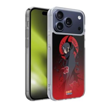 Imagem de Head Case Designs Capa de gel artística com personagem Naruto Shippuden Itachi Uchiha oficialmente licenciada [proteção de grau militar] compatível com Apple iPhone 17 Pro