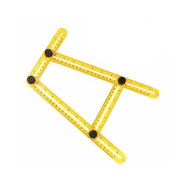 Imagem de Régua medidora multi ângulo 4 dobras - 05213 - Titanium