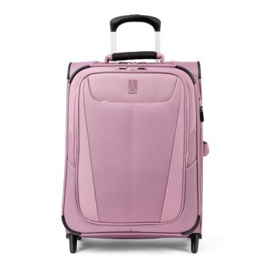 Imagem de Travelpro Maxlite 5 Softside leve expansível vertical bagagem, rosa orquídea, mala de mão 50 cm, Orquídea rosa, Carry-On 20-Inch, Mala vertical expansível leve Maxlite 5 Softside