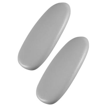 Imagem de QNHEAY Protetores de braço compatíveis com cadeira de escritório Humscale Diffrient World com capas de braços ajustáveis de altura, substituição ergonômica para apoio de braço, cinza