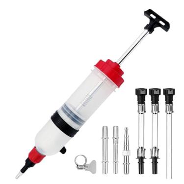 Imagem de Bomba de Extração de Óleo,Ferramenta Extratora Manual - Equipamento para Óleo | para Carro, Motocicleta e Cortador de Relva: Motor, Transmissão, Travagem, Oficina, Substituição e Enchimento