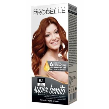 Imagem de Coloração Super Bonita Louro Escuro Acobreado 6.4 Probelle