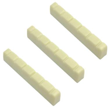 Imagem de 3 Nut pestana violão clássico em ABS Creme 09x06x52mm MXP