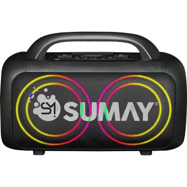 Imagem de Caixa de Som Sumay CSP1318 Powerblack 150W Bluetooth Preta
