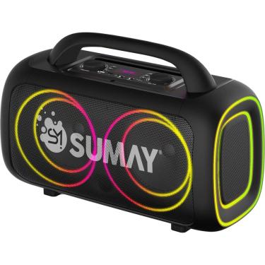 Imagem de Caixa de Som Sumay CSP1318 Powerblack 150W Bluetooth Preta