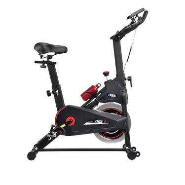 Imagem de Bicicleta Ergométrica Spinning, Volante de Inércia 7kg, Silenciosa para Casa, Estrutura Reforçada, Resistência Ajustável, Assento e Guidão Reguláveis, Suporta 120kg