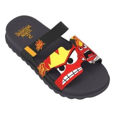 Imagem de Chinelo Lilo & Stitch Divertida Mente 2 Glam Disney Slide Gaspea Grendene Kids Divertidamente-Unissex