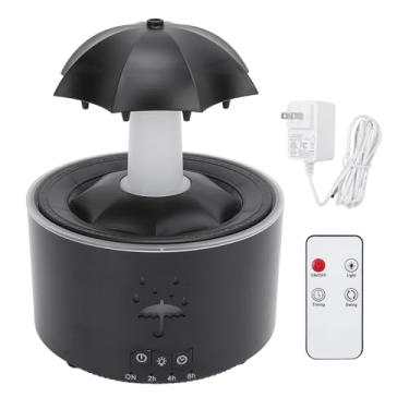 Imagem de Cosiki Umidificador Difusor de óleo Essencial, Difusor de Aromaterapia de 300 Ml Com Luzes de Mudança de Cor Com Controle Remoto e 4 Configurações de Temporizador, para Quarto de (plugue americano)