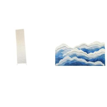 Imagem de Whtkoph Conjunto de Abajur E Tapete para Sala de Estar, Ideal para Decoração de Casa. Tapete Antiderrapante para Quarto Infantil, Cozinha, Etc.