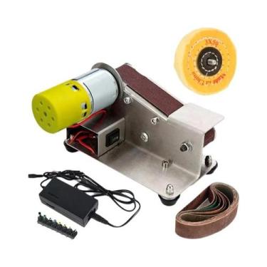 Imagem de Mini Lixadeira Elétrica 110V 220V, Máquina De Polimento E Moagem DIY, 
