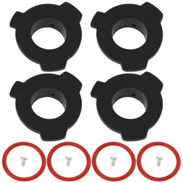 Imagem de OTOTEC Conjunto de base de adaptador de lâmpada LED de farol de carro, 4 peças, adequado para lâmpadas HB4 9006