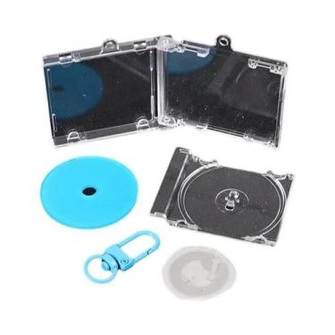 Imagem de Mini Estojo Para CD Chaveiro Porta-Chaves Álbum Comemorativo DIY Pinge