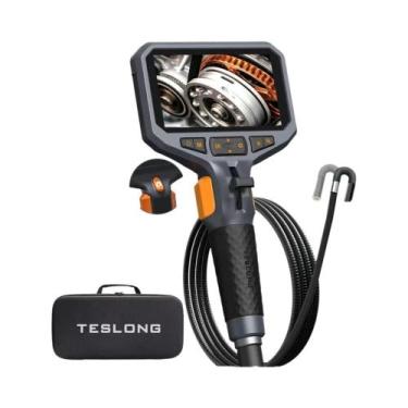 Imagem de Endoscópio Articulado De 4,5 Polegadas 1080P IPS Com Câmera E Cartão T