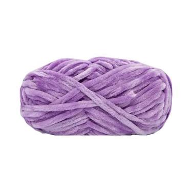 Imagem de Fio De Lã De Veludo Super Macio 100g Material De Tricô Grosso Para Cha