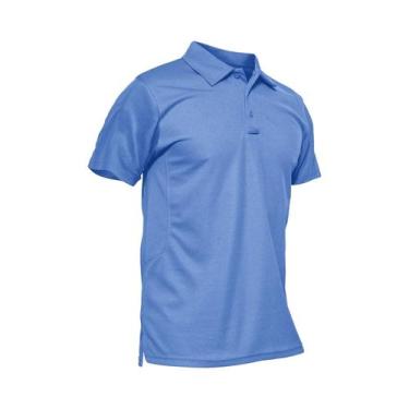 Imagem de Camisetas Polo Masculinas De Secagem Rápida Coloridas Para O Verão, Ca