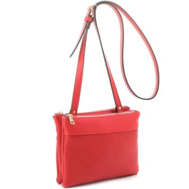 Imagem de Bolsa transversal CC - couro (vegano), Tapete vermelho, Small, Bolsa carteiro