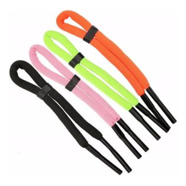 Imagem de Kit 4 Cordinhas Flutuantes Óculos Esporte Segurança Mergulho Praia Flu