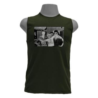 Imagem de Camiseta regata masculina - David Bowie - Iggy Pop - Lou Reed. - DASAN
