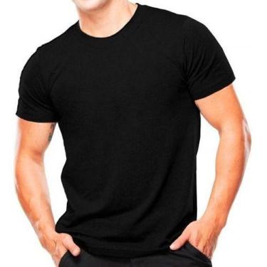Imagem de Camisas Kit C/ 5 Camisetas Algodão Masculinas Atacado - TLT Modas, Cin