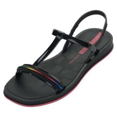 Imagem de Sandalia Feminina Conforto Elegante Dia a Dia Glow Ipanema-Feminino