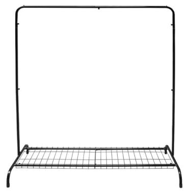 Imagem de Cabideiro de chão com suporte para sapatos