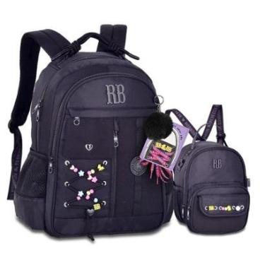 Imagem de Mochila Feminina Moderna Com Lancheira Térmica Rebecca Bonbon-Feminino