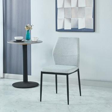 Imagem de Conjunto com 4 Cadeiras V1004 85cm X 60cm X 44cm Cinza