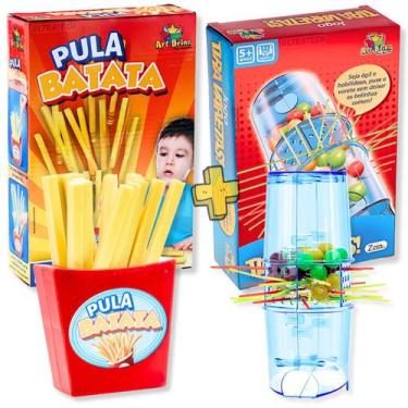 Imagem de Kit brinquedos infantis tira varetas + pula batata - envio imediato - 