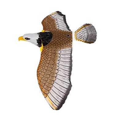 Imagem de Dpofirs Brinquedo Interativo para Gatos, Brinquedo Realista Com Luz Sonora de águia para Teto, Porta Interna, Tela de Plástico para Gatos, 1 Peça