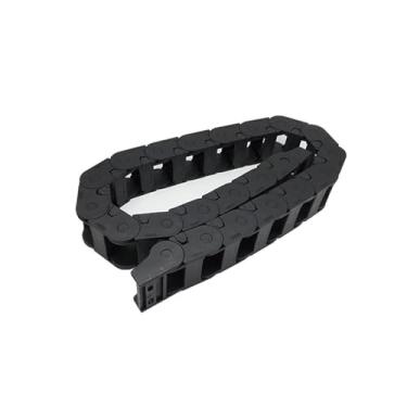 Imagem de Equipamento industrial 1 metro série 18 cabo transportador de fios corrente de arrasto tipo ponte roteador CNC não abertura máquinas-ferramentas correntes de transmissão (R100,18x25 mm)