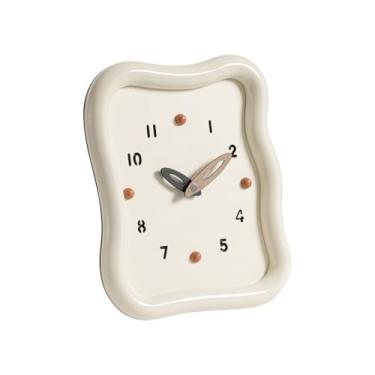 Imagem de Relógio de mesa para casa quarto relógio silencioso sala de estar varanda TV armário relógio de mesa ornamentos criativos relógio de mesa