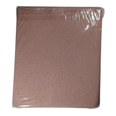 Imagem de Capa De Colchão Solteiro 88x188x25cm em Algodão com Ziper Lateral Fácil Colocar Linha Luxo Fio 30/1 (Ros, Solteiro)