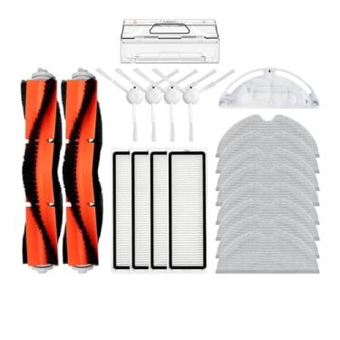 Imagem de Compatible With Xiaomi Mijia 1C 1T Mi Robot Vacuum Mop Dreame F9 Hepa Filter Main Side Brush Mop Cloth Robotic Vacuum Cleaner Accessories(20PCS)