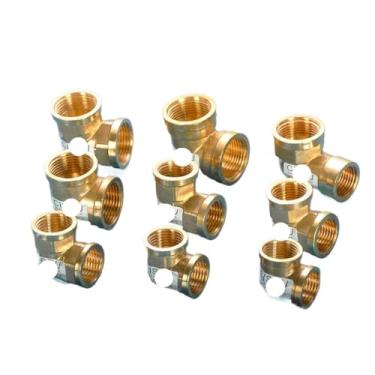 Imagem de 1/5.1 cm BSPP fêmea para macho 3/10.2 cm BSPP cotovelo reduzido latão encaixe conector acoplador adaptador água gás óleo (M16 x 1,5)