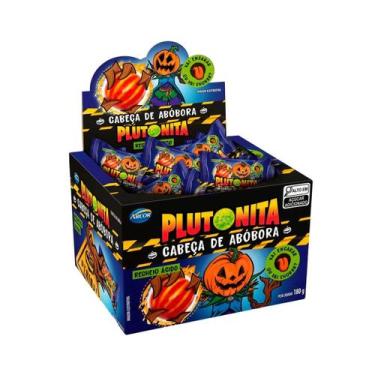 Imagem de Chiclete Plutonita Caixa 180g Escolha E Apavore no Halloween