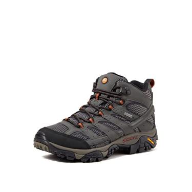 Imagem de Merrell Bota de caminhada masculina Moab 2 Mid Gtx, Beluga, 43