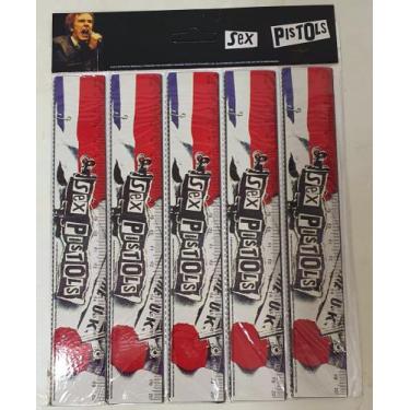 Imagem de Kit 50 Réguas 20CM Sex Pistols Rock