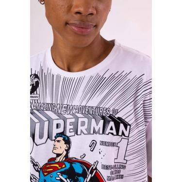 Imagem de Camiseta DC Comics Superman Correntes, 6, Off white, Menino