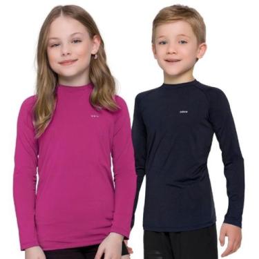 Imagem de Selene 24010 camisa protecao uv juvenil, Rosa, 12