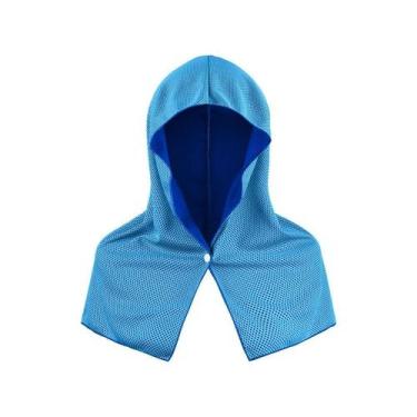 Imagem de Toalha Refrescante Com Capuz Para Homens E Mulheres, Proteção UV, Seca