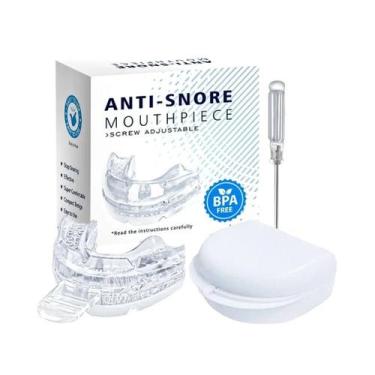 Imagem de Protetor Bucal Ajustável Anti Ronco, Dispositivo Anti Apneia E Bruxism