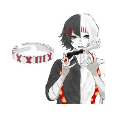 Imagem de Anéis De Cosplay Do Anime Kaneki Ken Juzo Suzuya, Ajustáveis, Joias Do