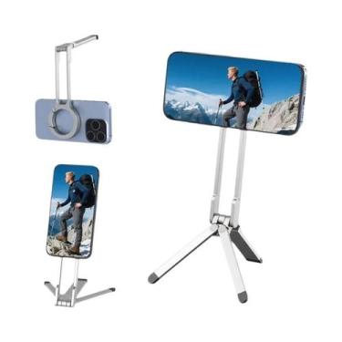 Imagem de Suporte Magnético Ultra Leve 3 Em 1 Para Tripé 360 graus Mini Tripé Aj