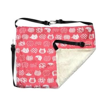 Imagem de Cama De Rede De Lona Dupla Face Para Gatos, Cães, Hamsters E Esquilos,