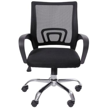 Imagem de Cadeira de Escritório Giratória OR Design New Willet com Regulagem de Altura, Apoio para os Braços e Rodízios